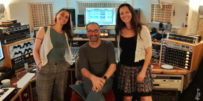 Calluna Sun recording session at Valley Wood Studios